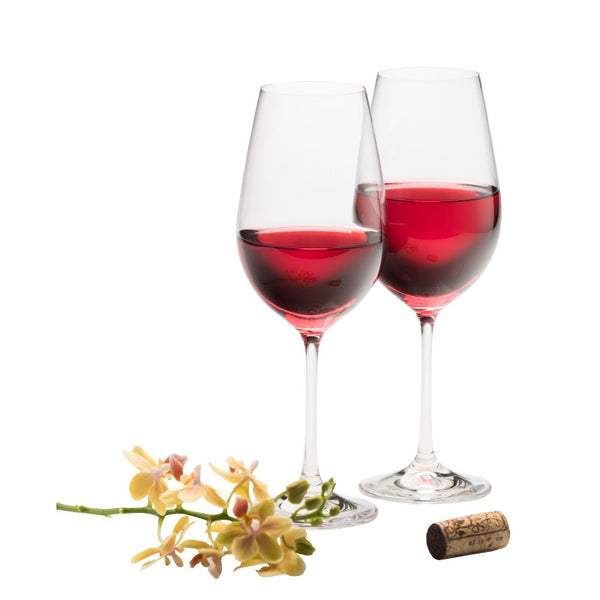 belleek Galway Crystal Elegance Red Wine Pair