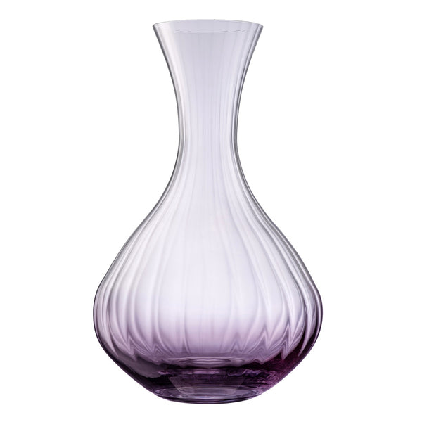 belleek Galway Crystal Erne Carafe in Amethyst