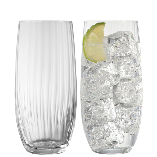 belleek Galway Crystal Erne Hiball Pair