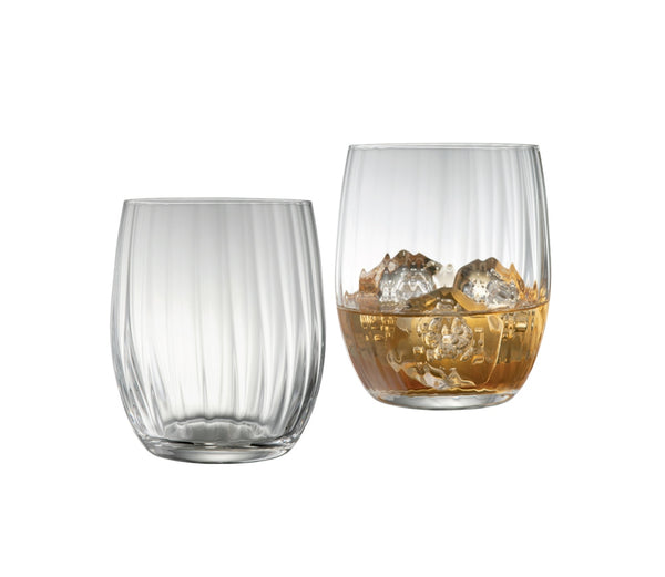 belleek Galway Crystal Erne Tumbler Pair