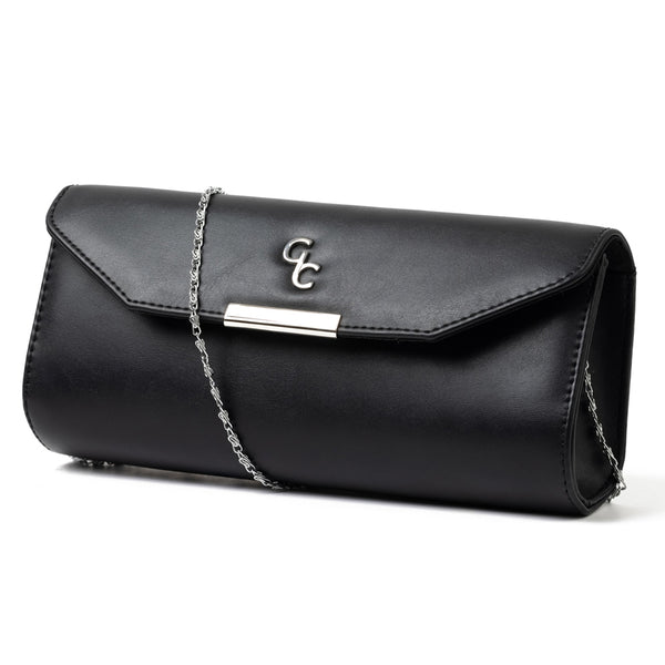 belleek Galway Crystal Fashion Clutch - Black
