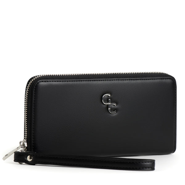 belleek Galway Crystal Fashion Ladies Wallet - Black