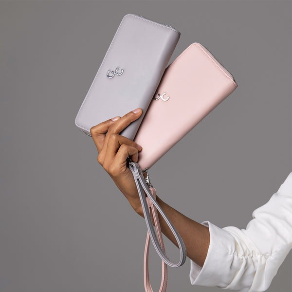 Belleek Galway Crystal Fashion Ladies Wallet - Grey