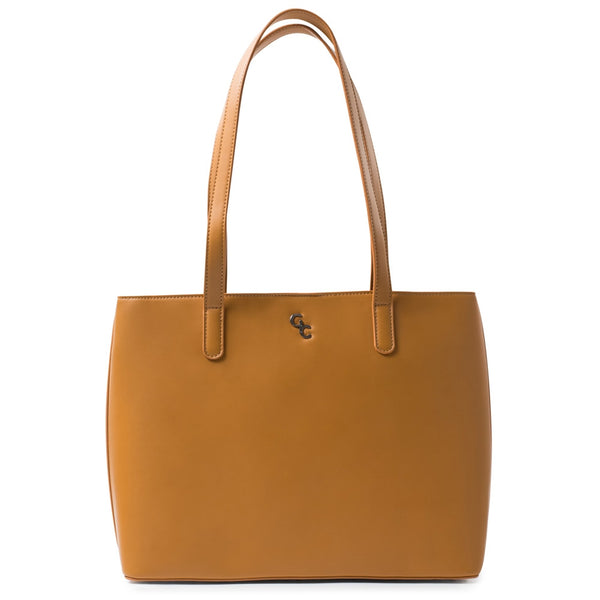 belleek Galway Crystal Fashion Large Tote Bag - Tan
