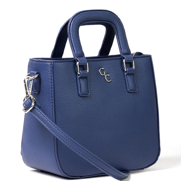 belleek Galway Crystal Fashion Shoulder Bag - Navy