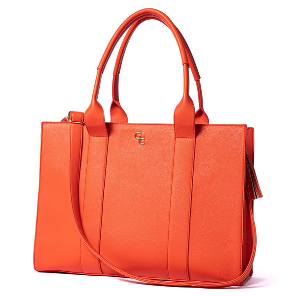 belleek Galway Crystal Fashion XL Tote Vermillion