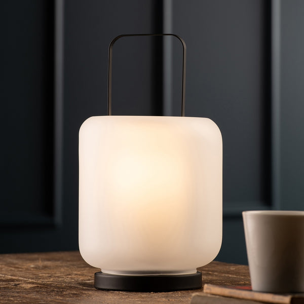 Belleek Galway Crystal Lantern Table Lamp