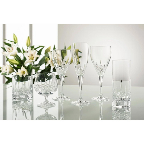 Belleek Galway Crystal Longford HiBall Pair