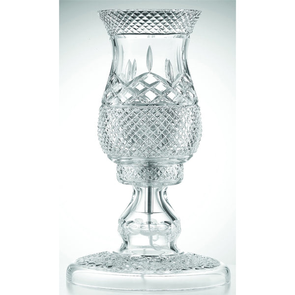 belleek Galway Crystal Newgrange Lamp and Shade