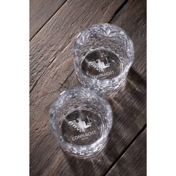 Belleek Galway Crystal Renmore DOF/Whiskey Pair