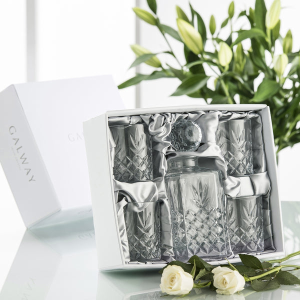 Belleek Galway Crystal Renmore Whiskey Pack