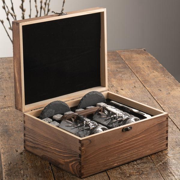 Belleek Galway Crystal Renmore Whiskey Set