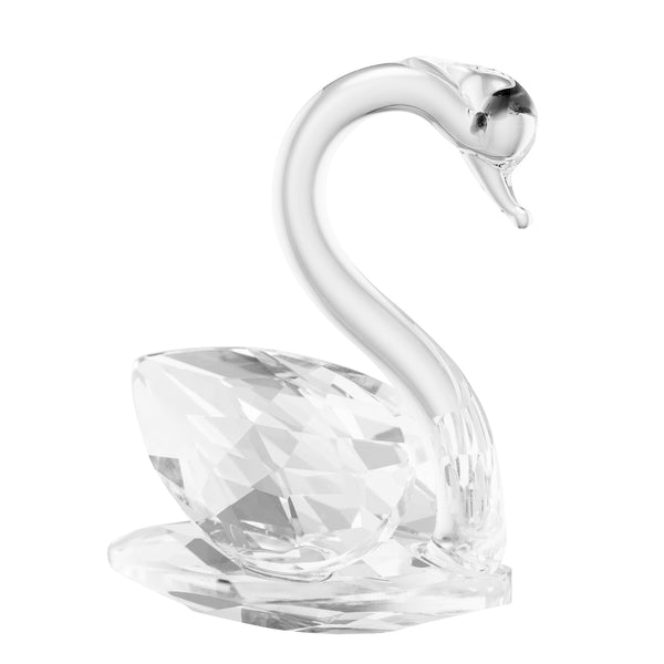 belleek Galway Crystal Swan Figurine