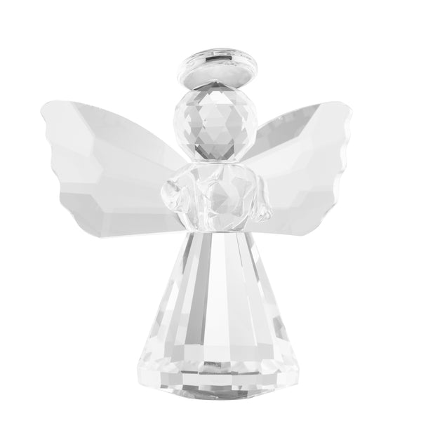 belleek Galway Living Angel Crystal Figurine
