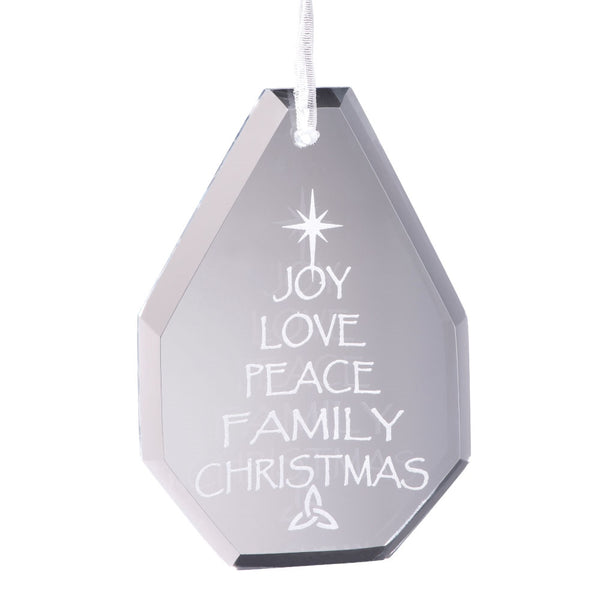 belleek Galway Living Joy Hanging Ornament