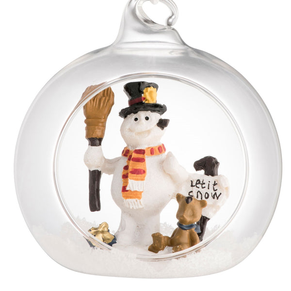 belleek Galway Living Let it Snow Hanging Ornament