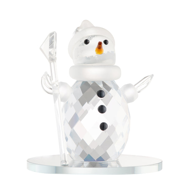 belleek Galway Living Snowman on Ice Figurine