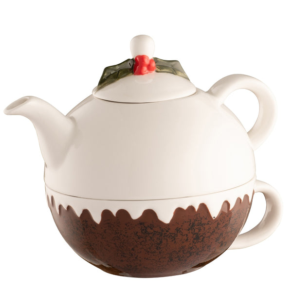 belleek Belleek Living Christmas Pudding Tea for One