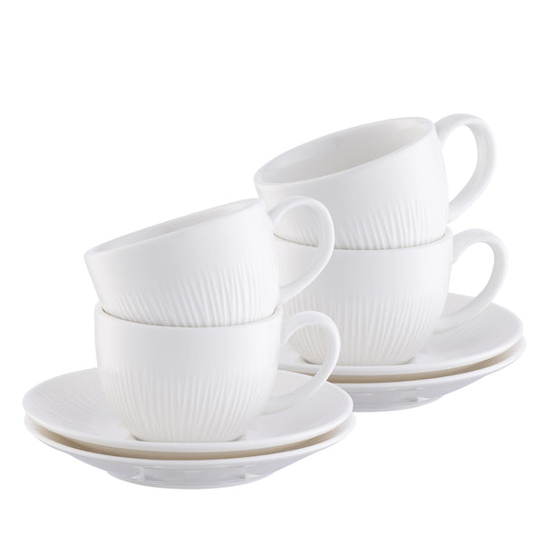 belleek Belleek Living Erne Espresso Cup & Saucer Set of 4
