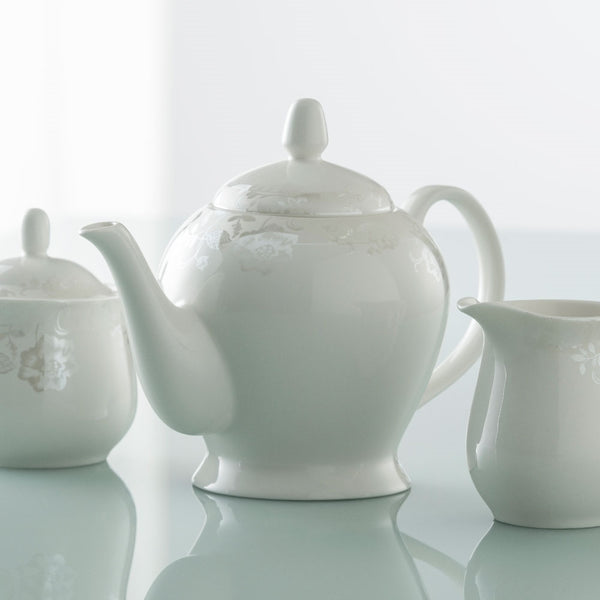 Belleek Belleek Living Evermore Teapot Sugar & Cream Set