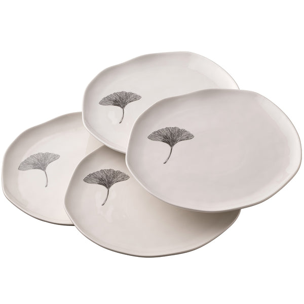 belleek Belleek Living Ginkgo Dinner Plate - Set of 4
