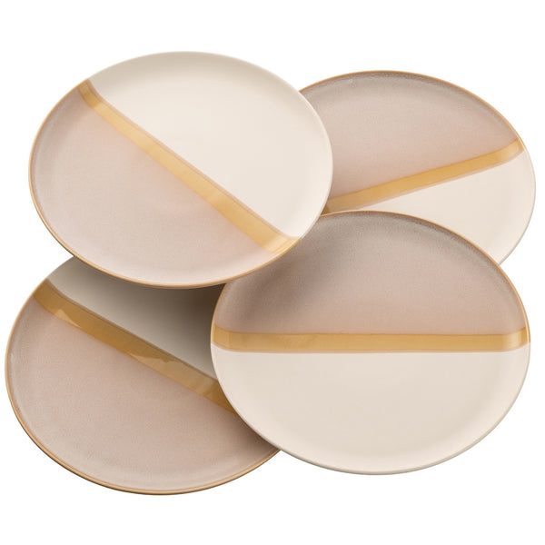 belleek Belleek Living Saffron Set of 4 Dinner Plates
