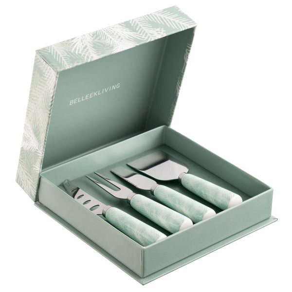 belleek Belleek Living Winter Spruce Cheese Knife Set
