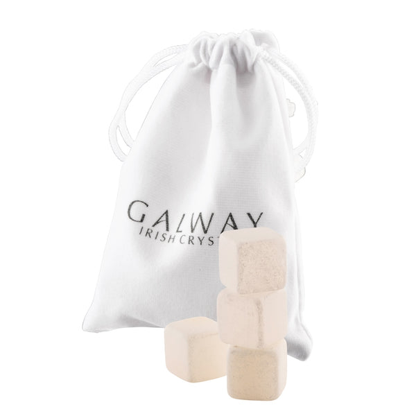 belleek Galway Crystal Cooling Stones Set of 4 - White Jade
