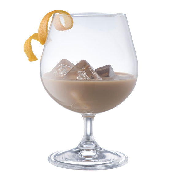 belleek Galway Crystal Elegance Brandy / Irish Cream Liqueur Pair