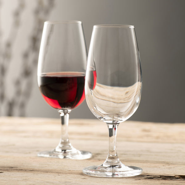 Belleek Galway Crystal Elegance Stemmed Tasting Glass Pair