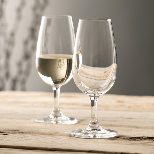 Belleek Galway Crystal Elegance Stemmed Tasting Glass Pair