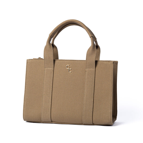 belleek Galway Crystal Fashion Medium Tote Sand Canvas