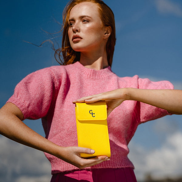 Belleek Galway Crystal Fashion Mini Crossbody - Yellow