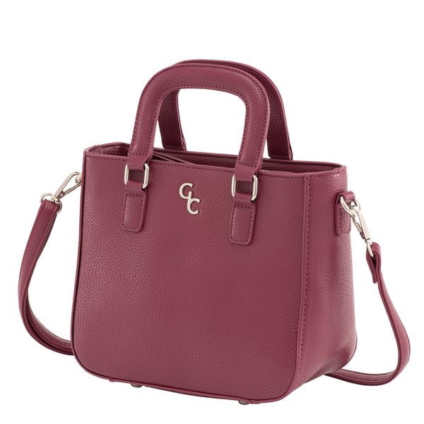 belleek Galway Crystal Fashion Shoulder Bag - Mulberry