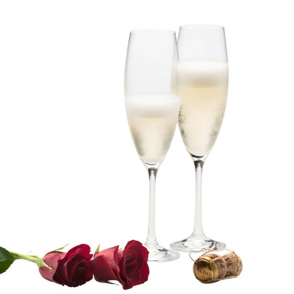 belleek Galway Crystal Personalised Elegance Champagne Pair