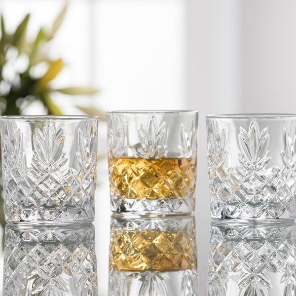 Belleek Galway Crystal Renmore DOF/Whiskey Set Of 4