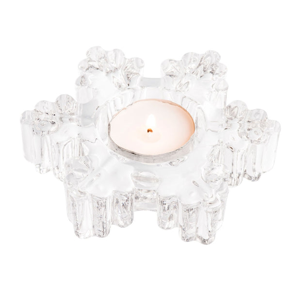 belleek Galway Living Snowflake Votive (LED Tealight)