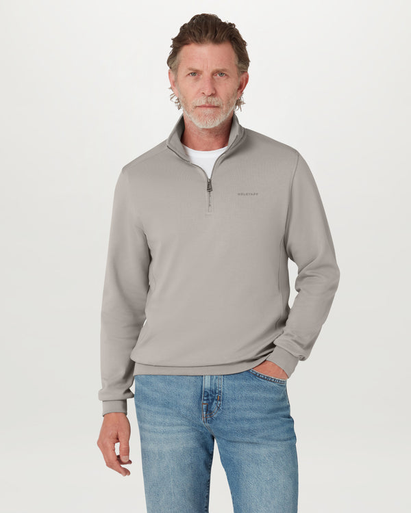 Belstaff Alloy Quarter Zip Sweatshirt