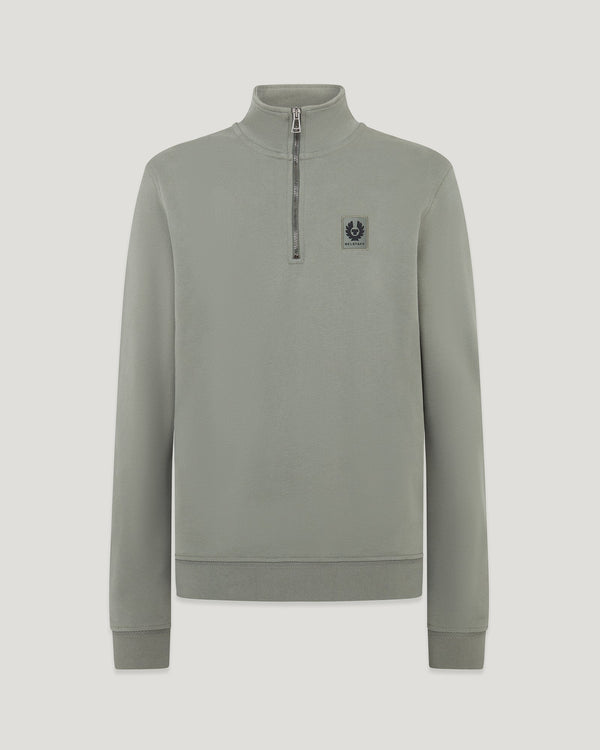 belstaff belstaff quarter zip sweatshirt