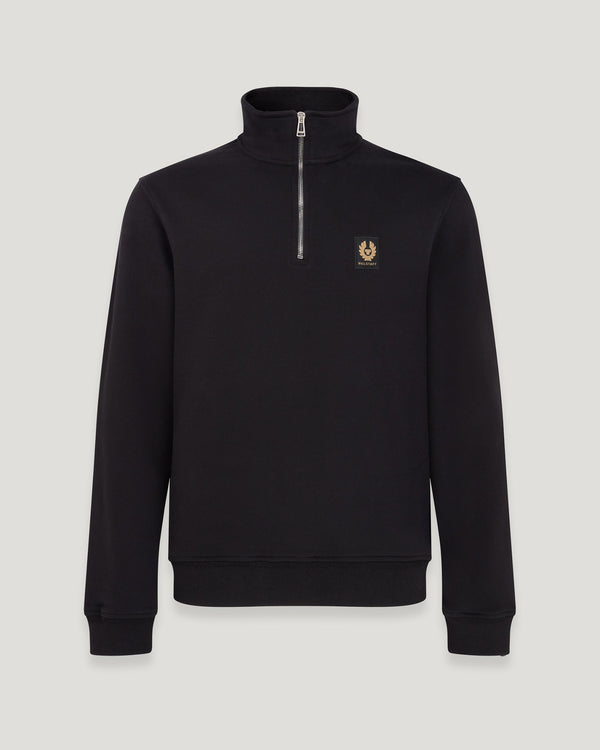 belstaff belstaff quarter zip sweatshirt