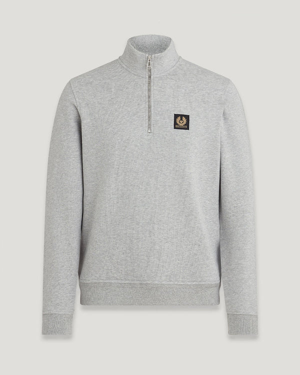 belstaff belstaff quarter zip sweatshirt