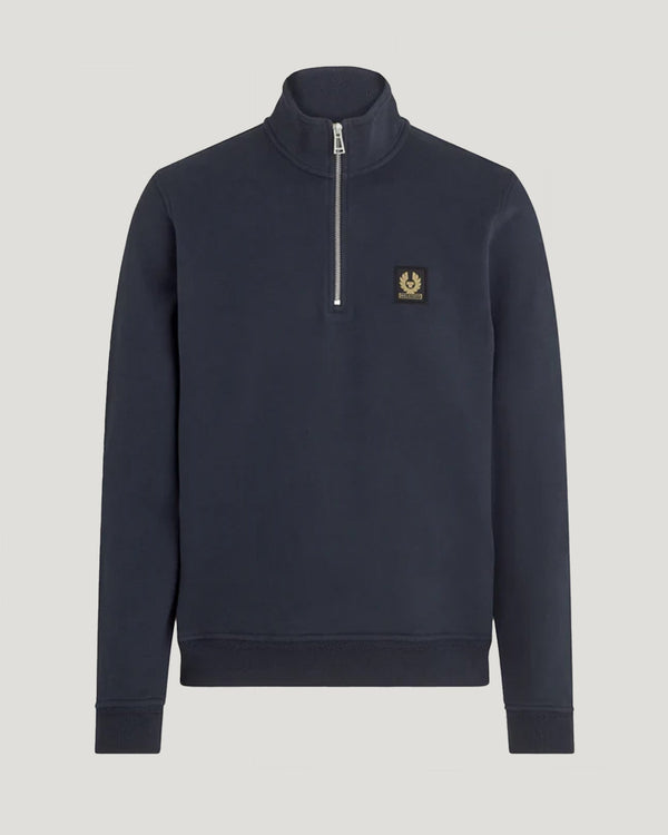 belstaff belstaff quarter zip sweatshirt