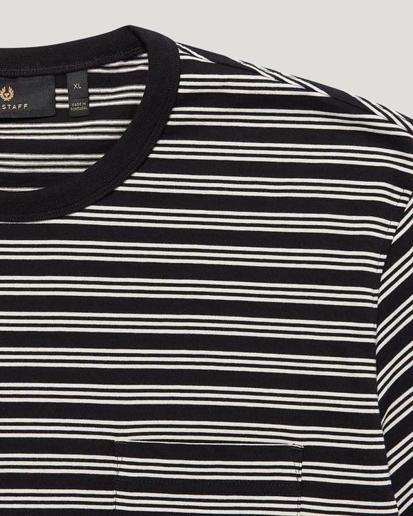 Belstaff Drum T-shirt- Rail Stripe