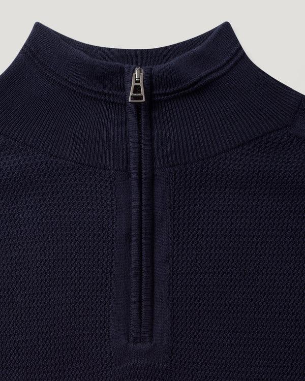 Belstaff Guide Quarter Zip Jumper