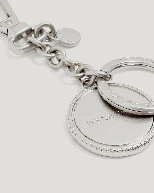 Belstaff Harding Metal Keyring