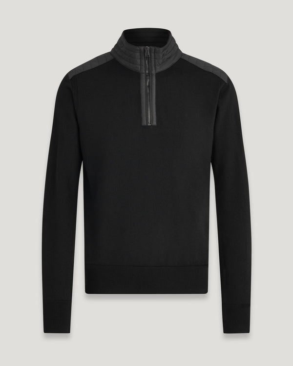 belstaff kilmington quarter zip jumper