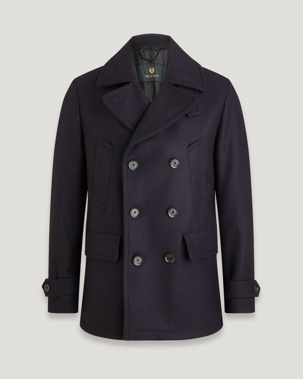 belstaff milford peacoat