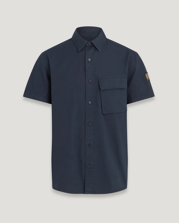 belstaff scale short sleeve shirt