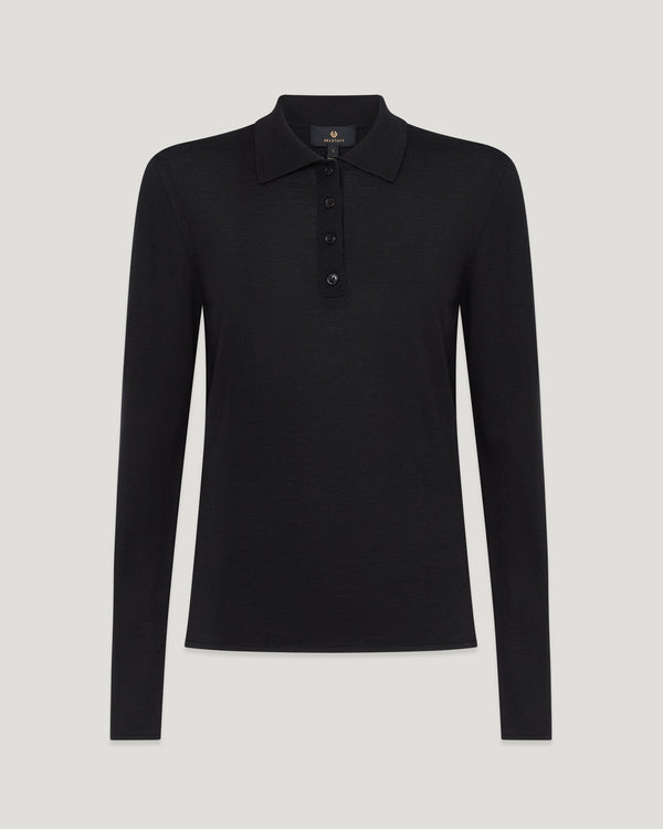 belstaff tait collared jumper