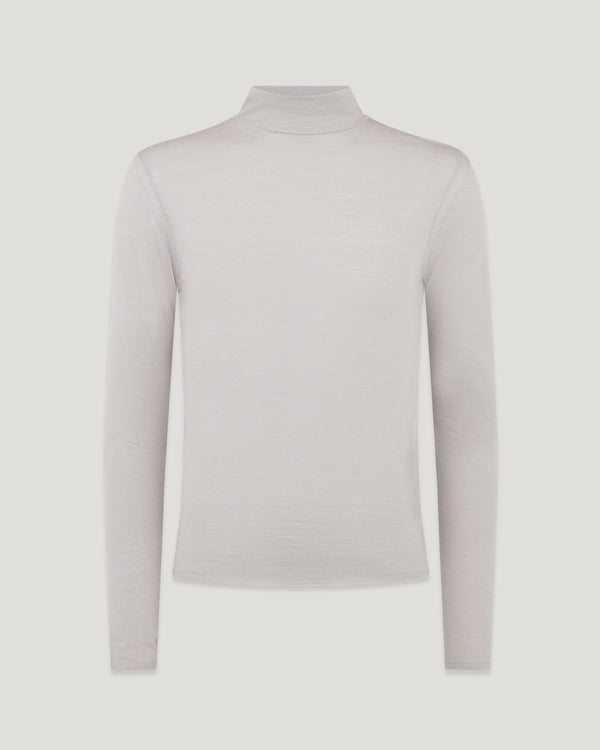 belstaff tait fitted roll neck